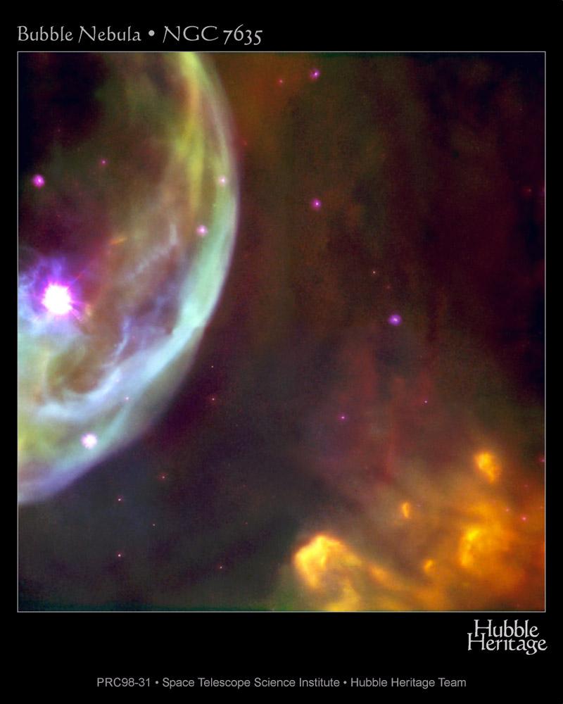 Close Up of the Bubble Nebula