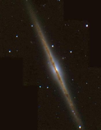 Edge On Spiral Galaxy NGC 891
