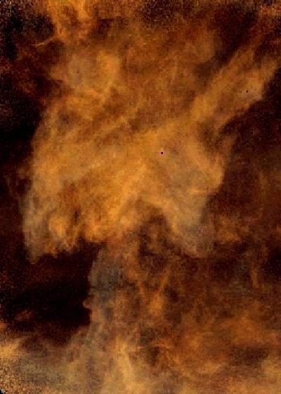 A Galactic Mushroom Cloud