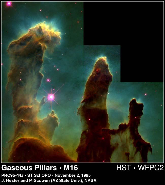 Stars from Eagle’s Eggs