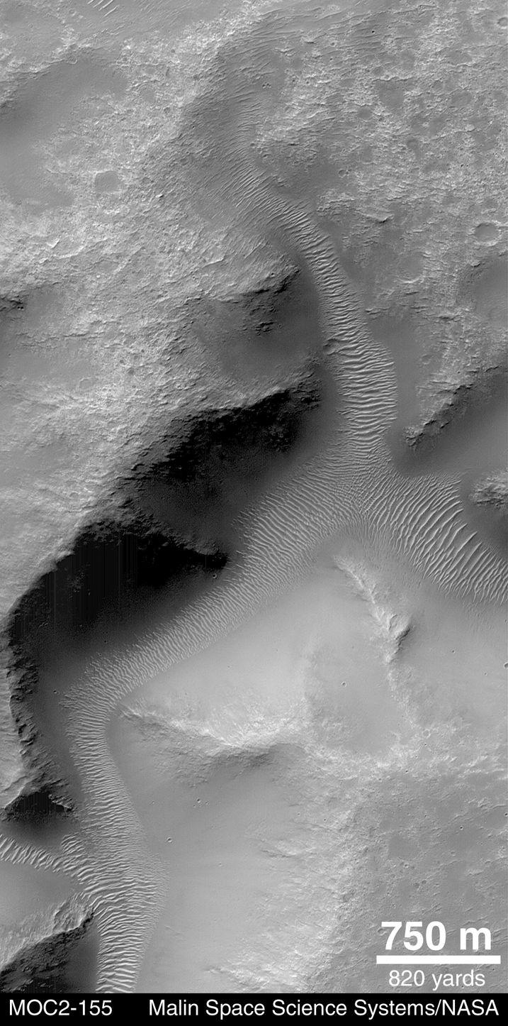 A Martian Valley
