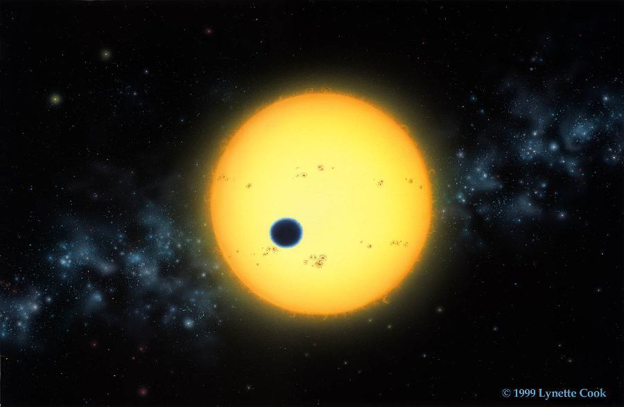 In the Shade of a Historic Planet