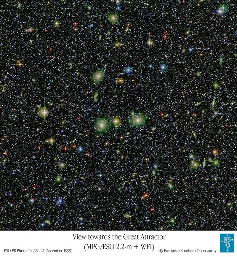 Galaxies Cluster Toward the Great Attractor