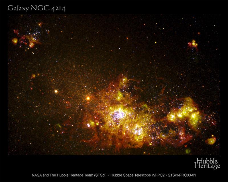 NGC 4214: Star Forming Galaxy
