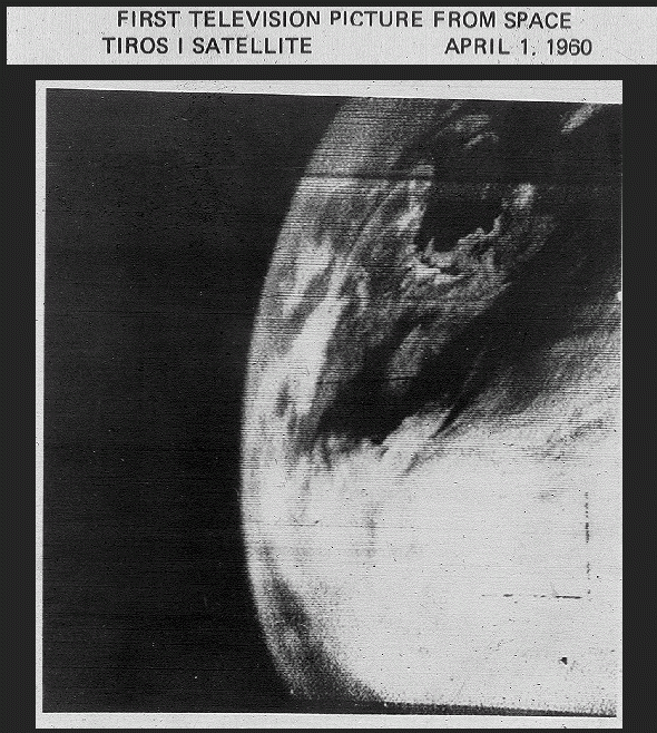 Planet Earth From TIROS 1: First TV Image