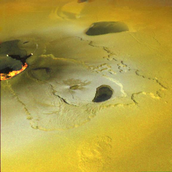 A Continuous Eruption on Jupiter’s Moon Io