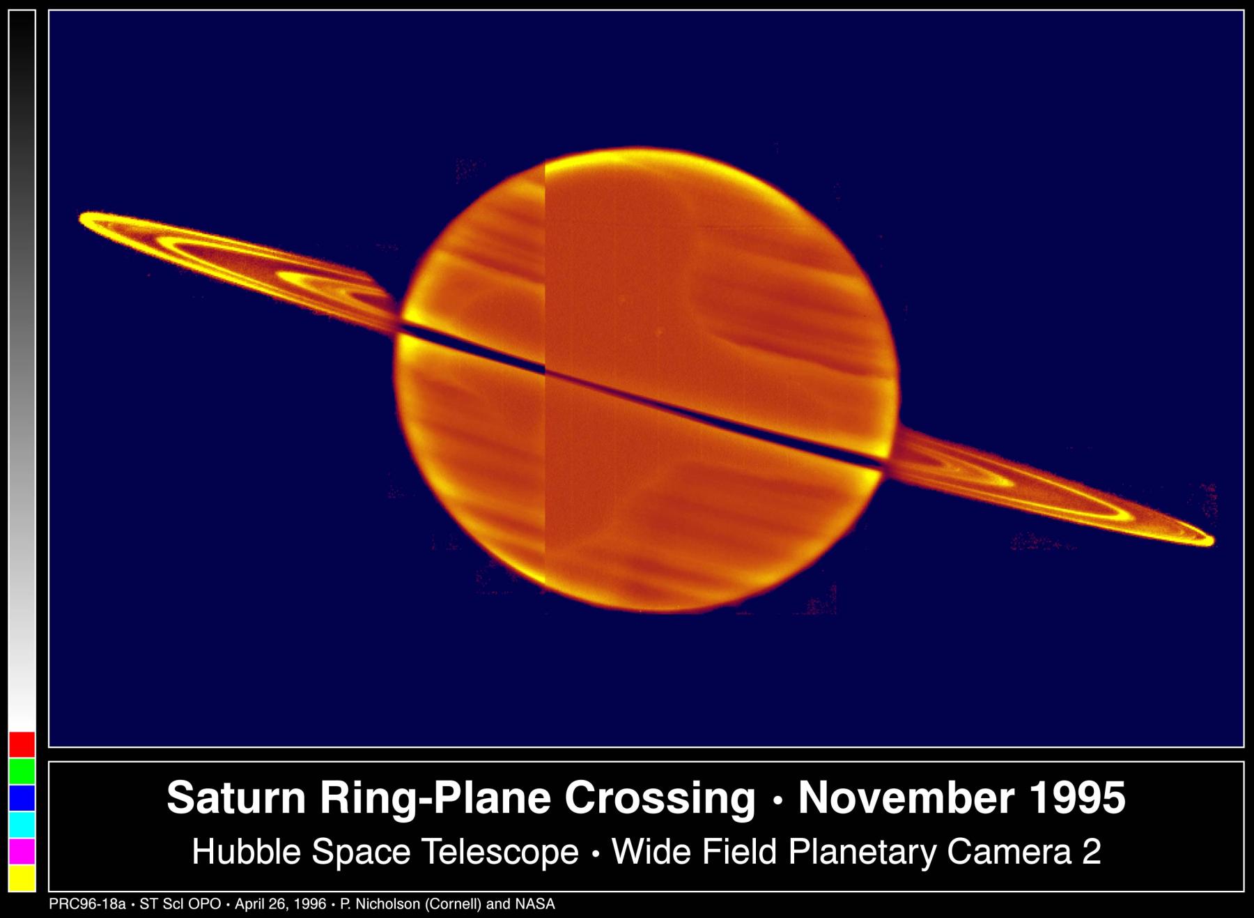 Sunlight Through Saturns Rings