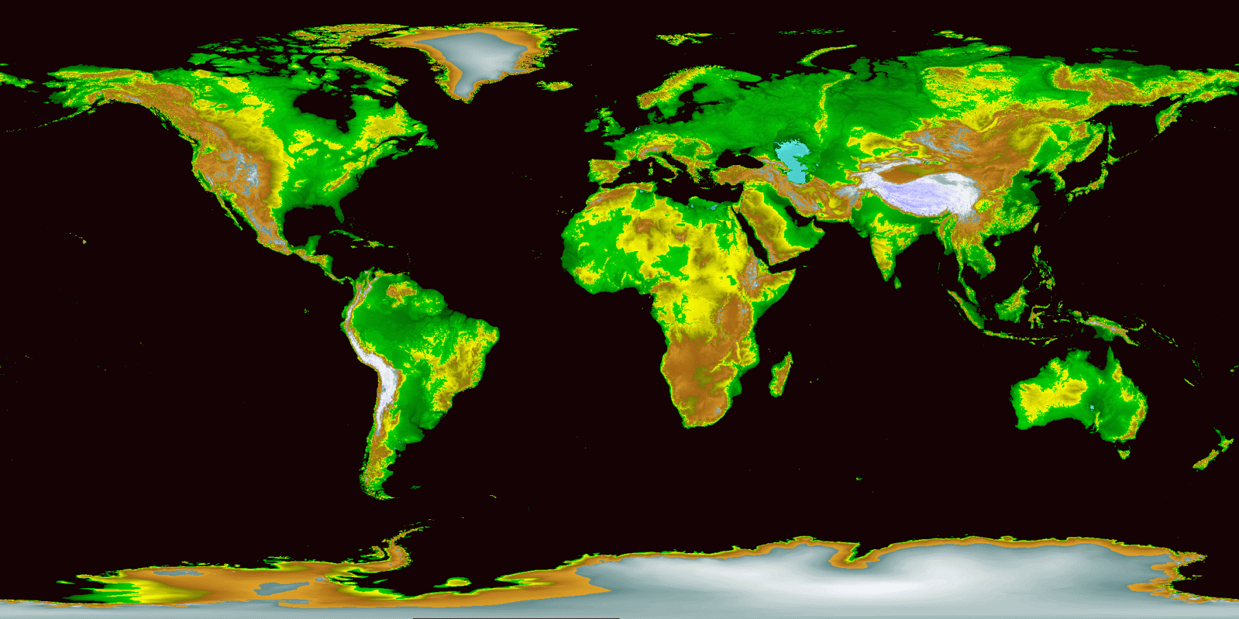 The Highs and Lows of Earth