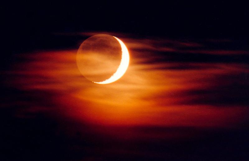 The Old Moon in the New Moon’s Arms