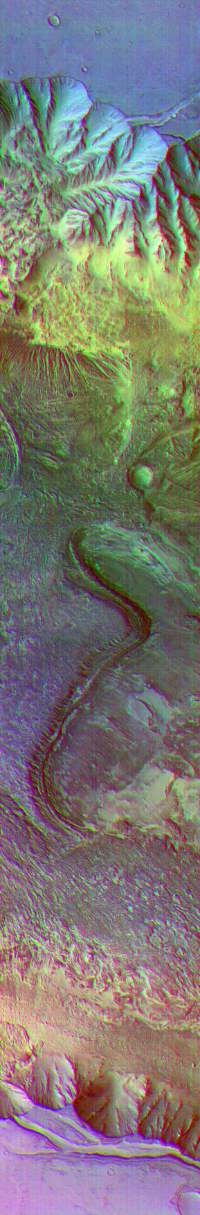 In Chandor Chasma on Mars
