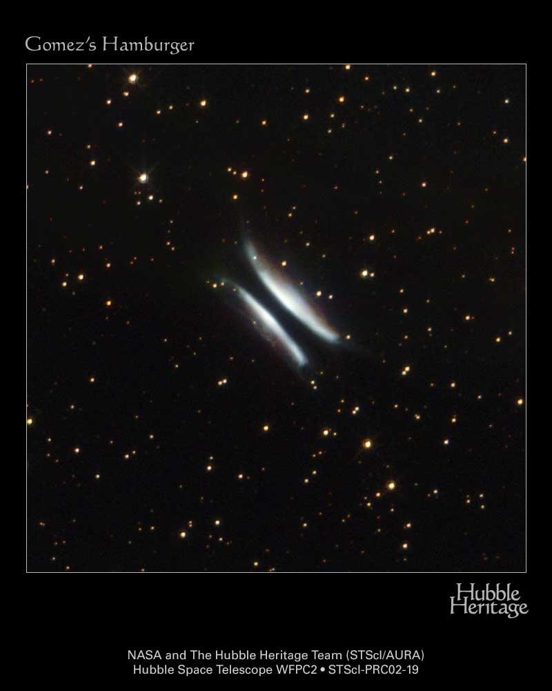 Gomez’s Hamburger: A Proto Planetary Nebula