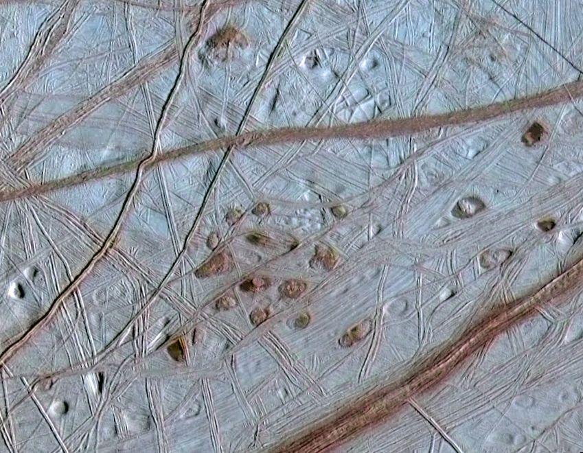 Europa’s Freckles
