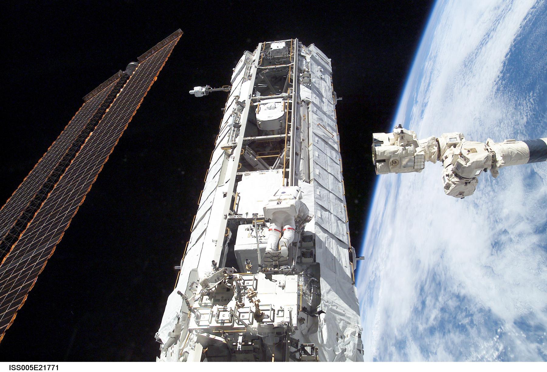 Beefing Up the International Space Station