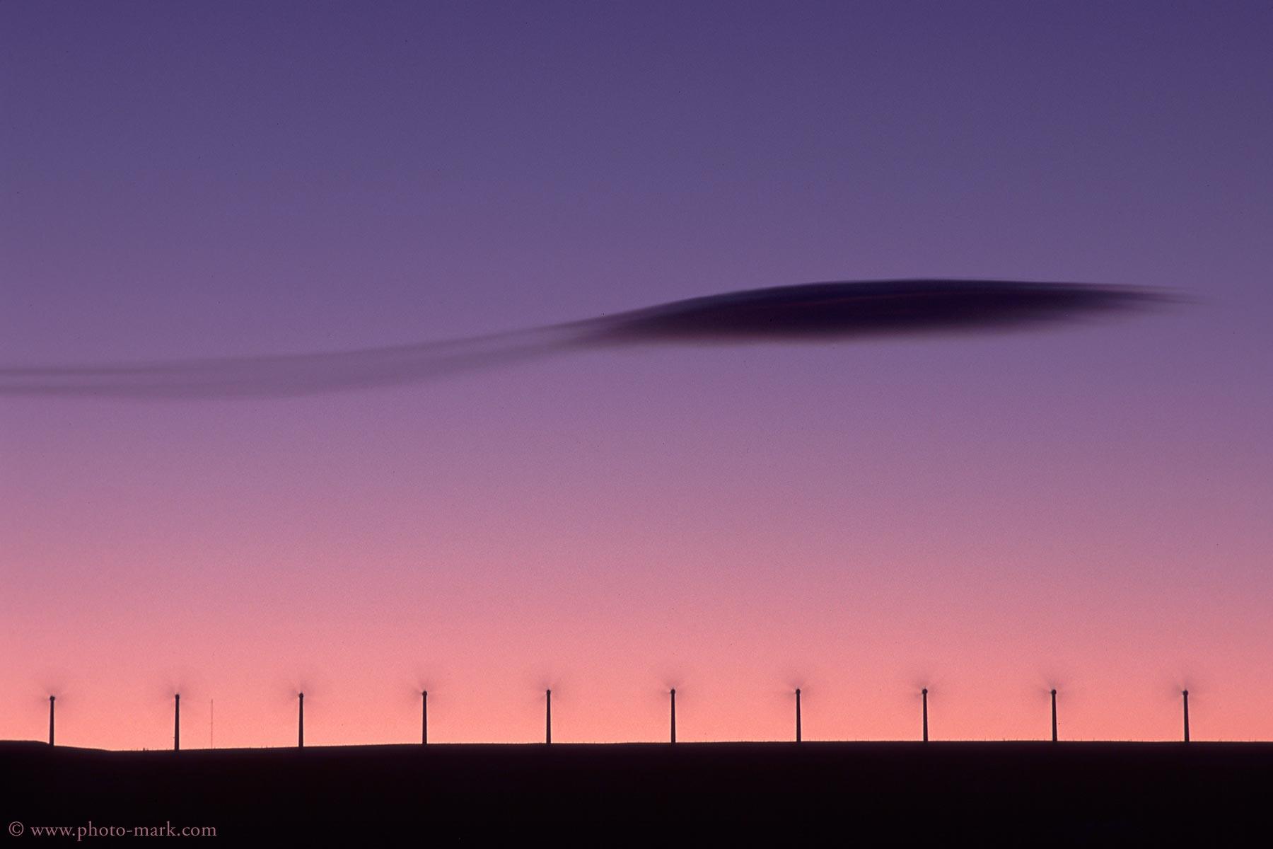 A Lenticular Cloud Over Wyoming