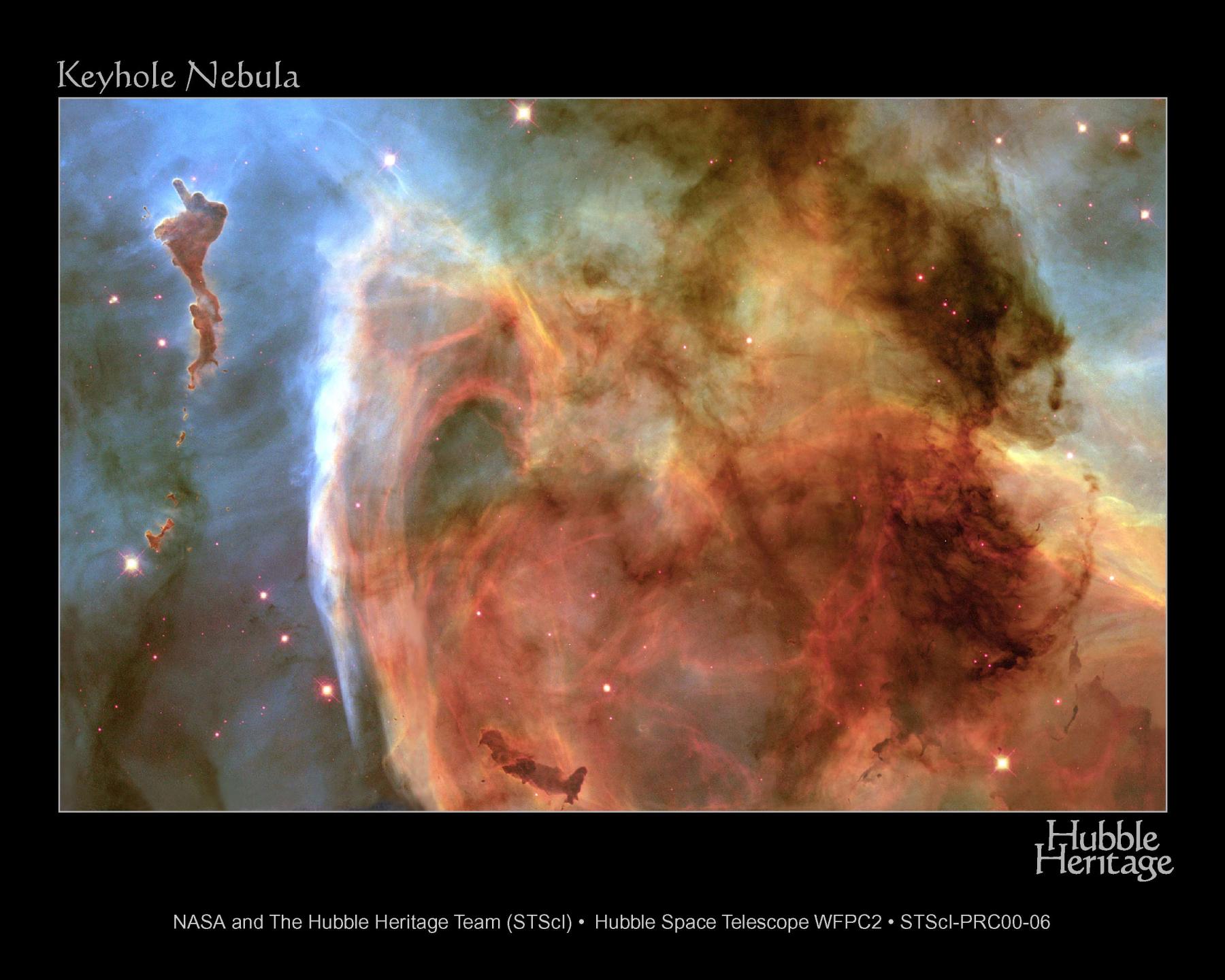 Disappearing Clouds in Carina