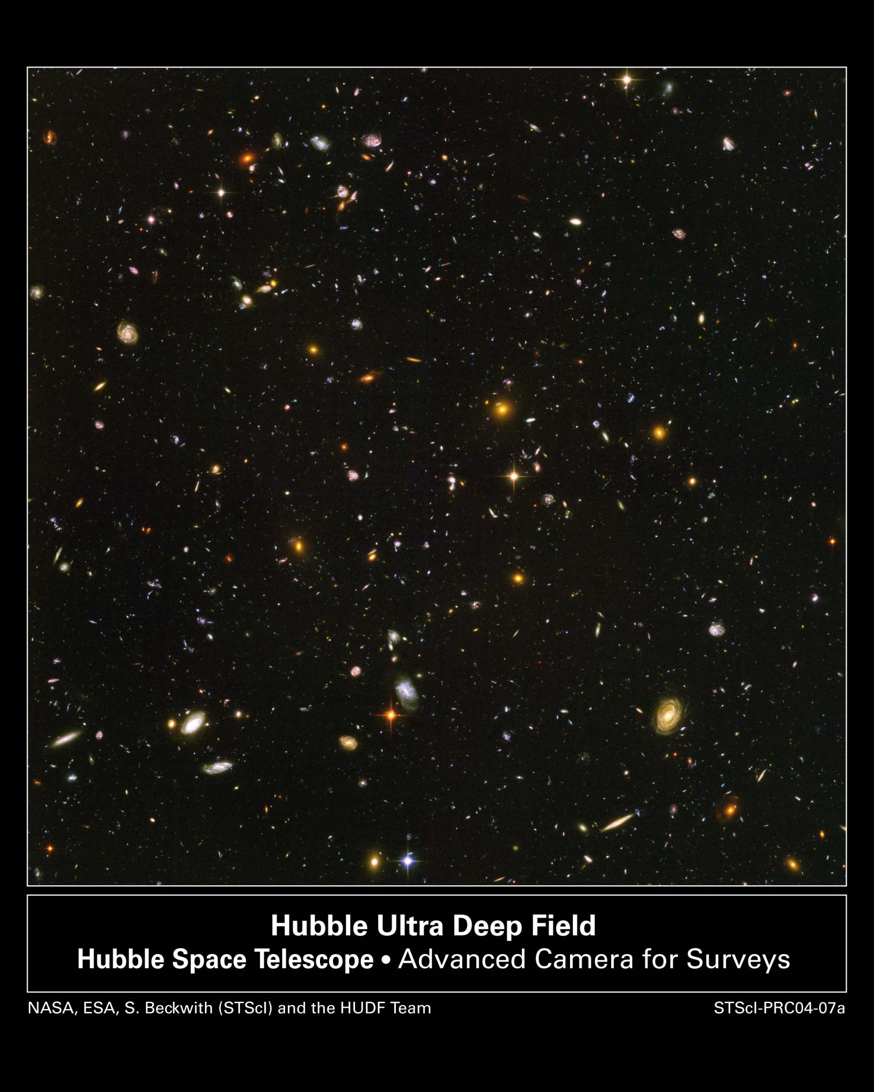 The Hubble Ultra Deep Field