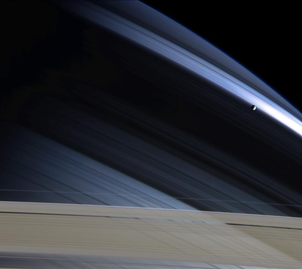 Mimas, Rings, and Shadows