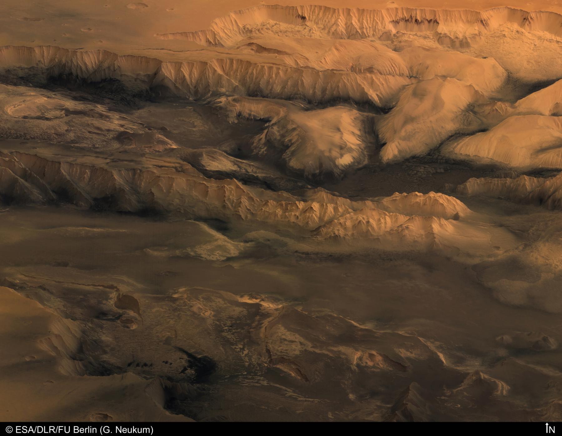 Melas, Candor, and Ophir: Valleys of Mariner