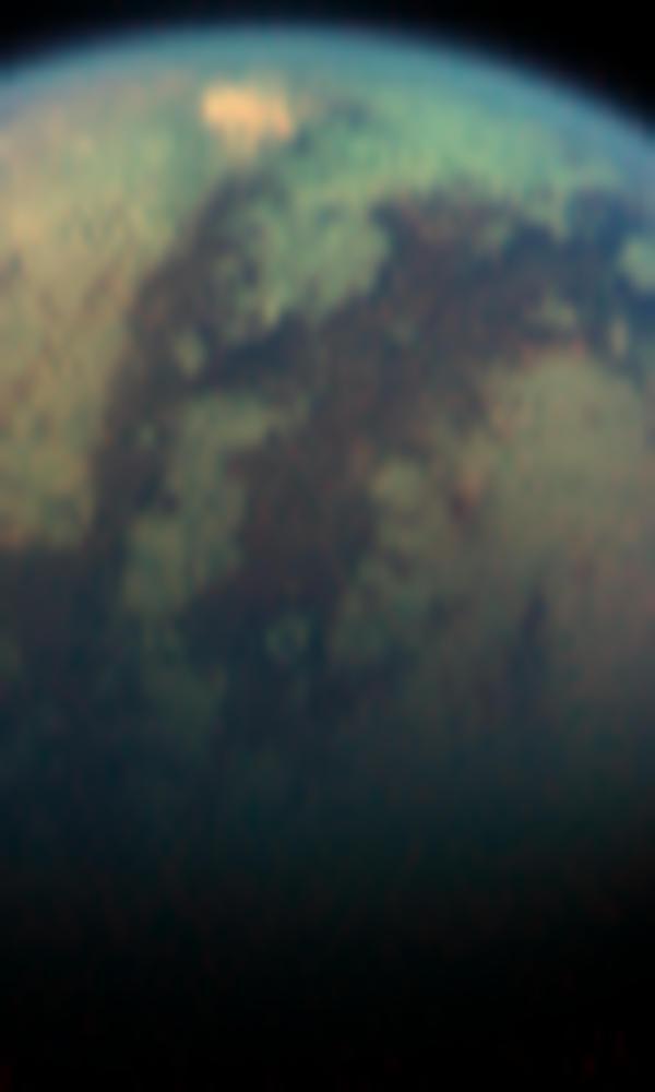 Titan s Odd Spot