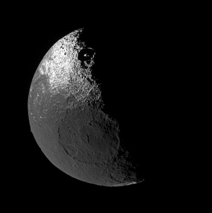 Dark Terrain on Saturn s Iapetus
