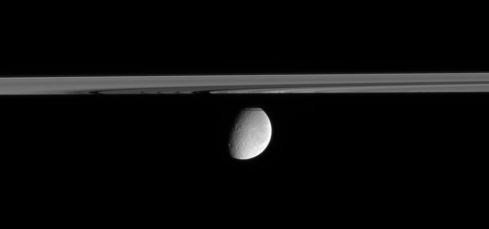 Slightly Beneath Saturn’s Ring Plane