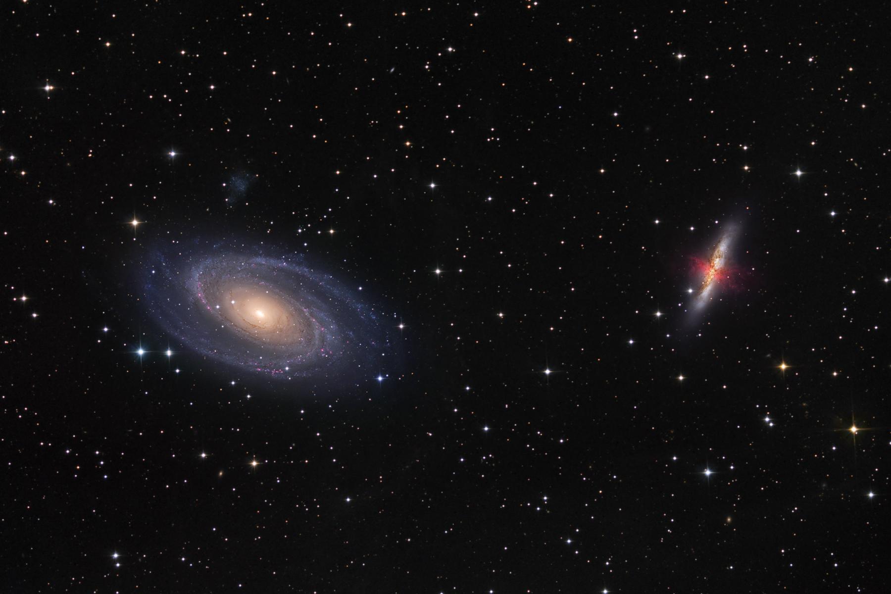 Galaxy Wars: M81 versus M82