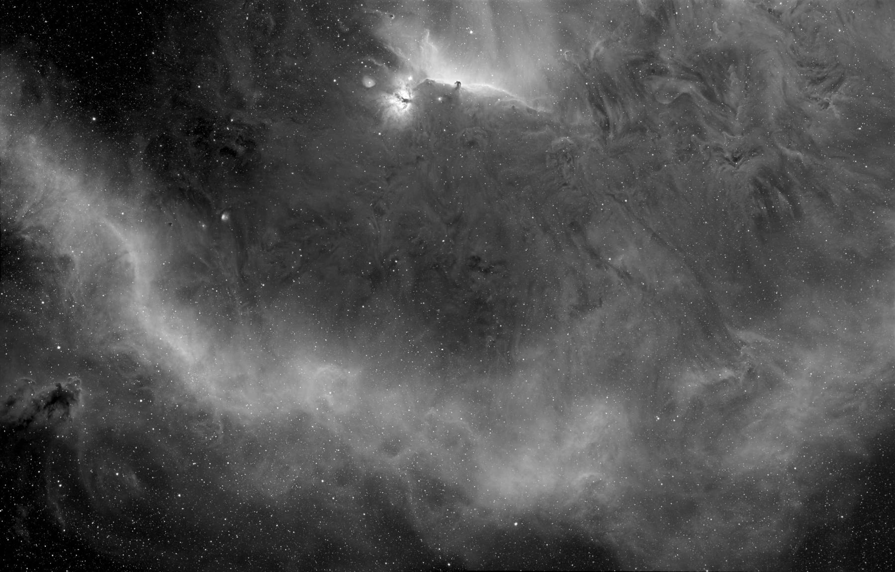 Barnard’s Loop around the Horsehead Nebula