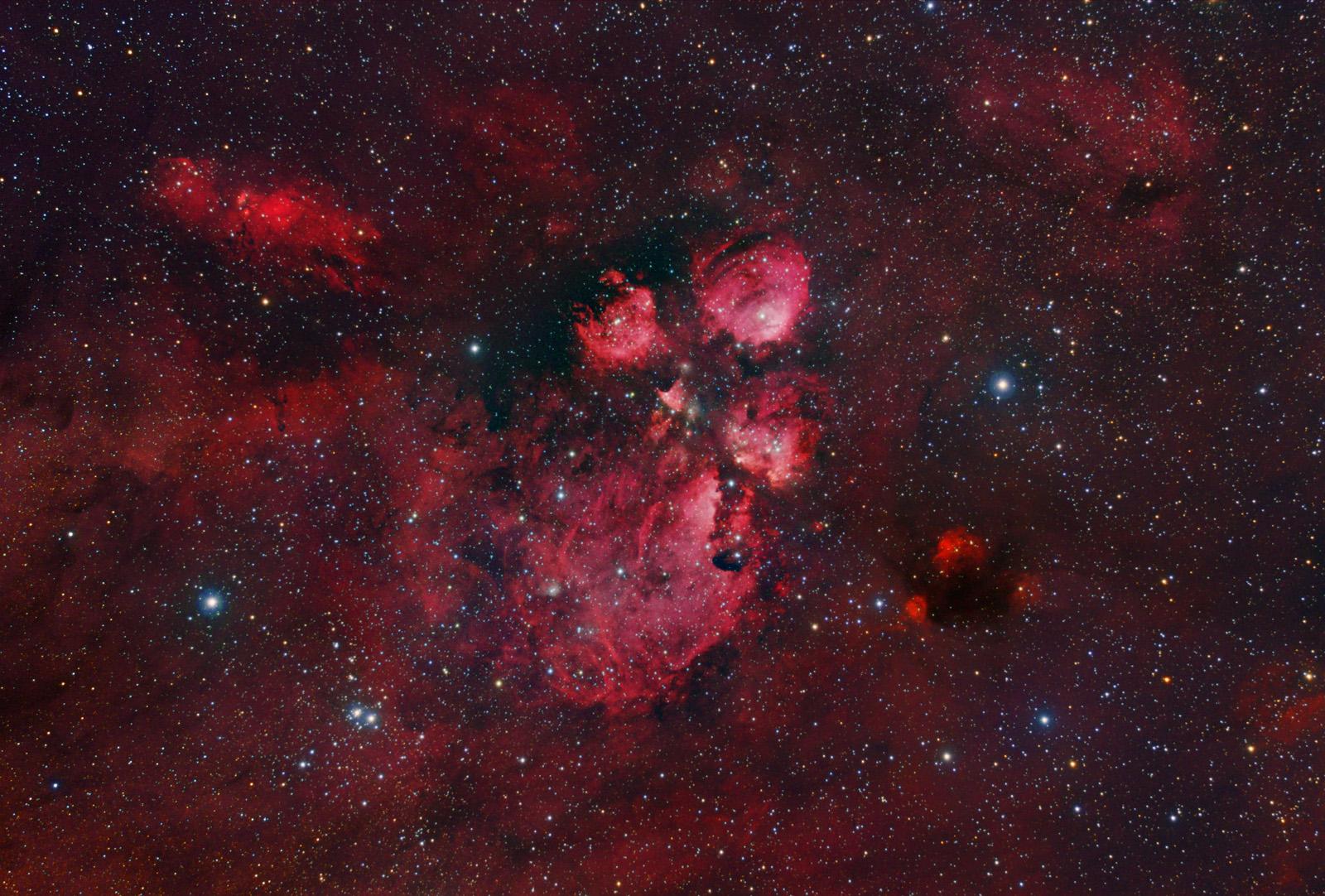 The Cat’s Paw Nebula