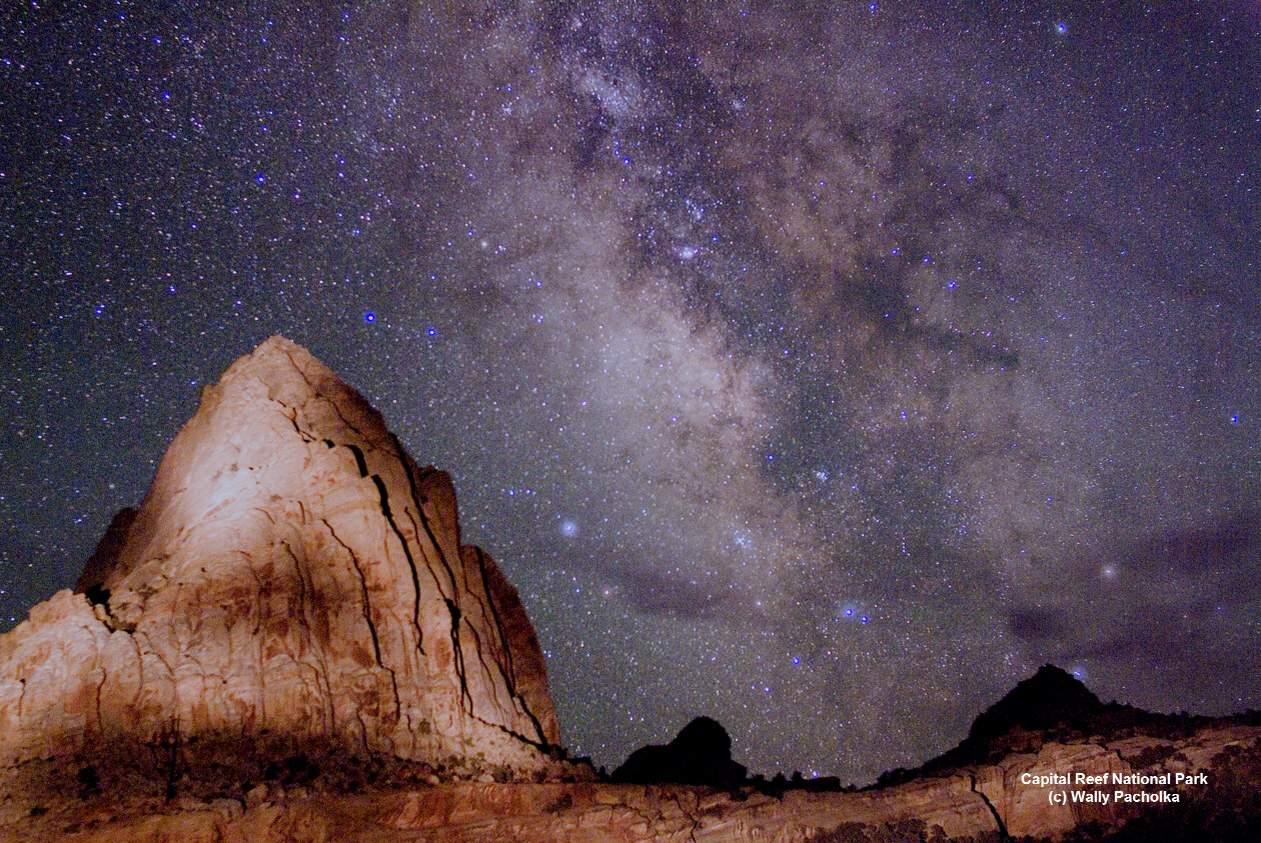 The Milky Way over Utah