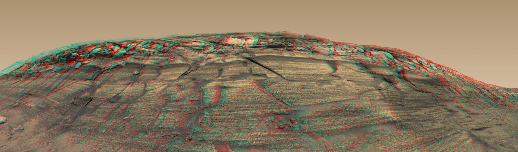 Burns Cliff Anaglyph
