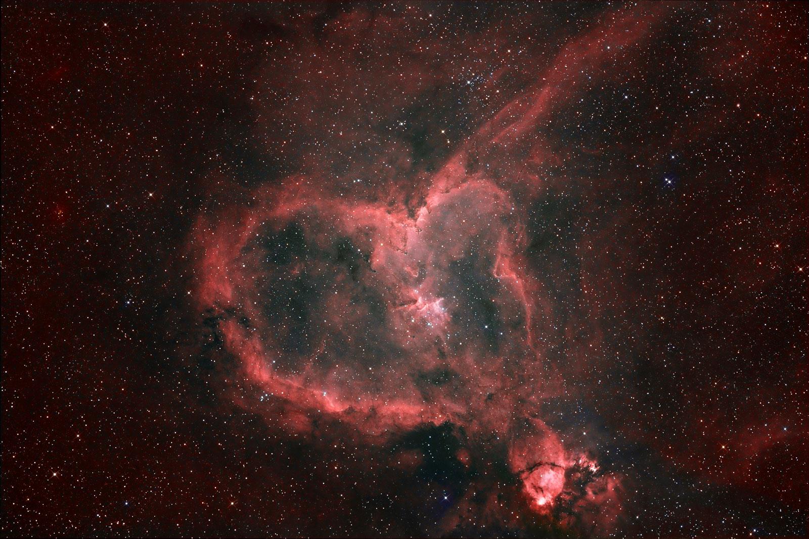Light from the Heart Nebula