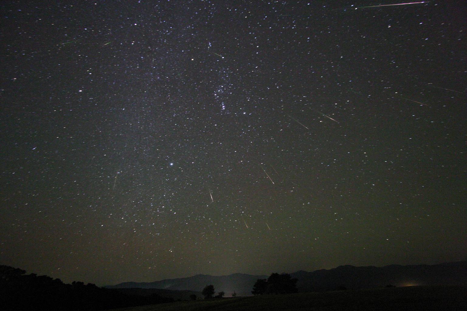 Orionid Meteors Over Turkey