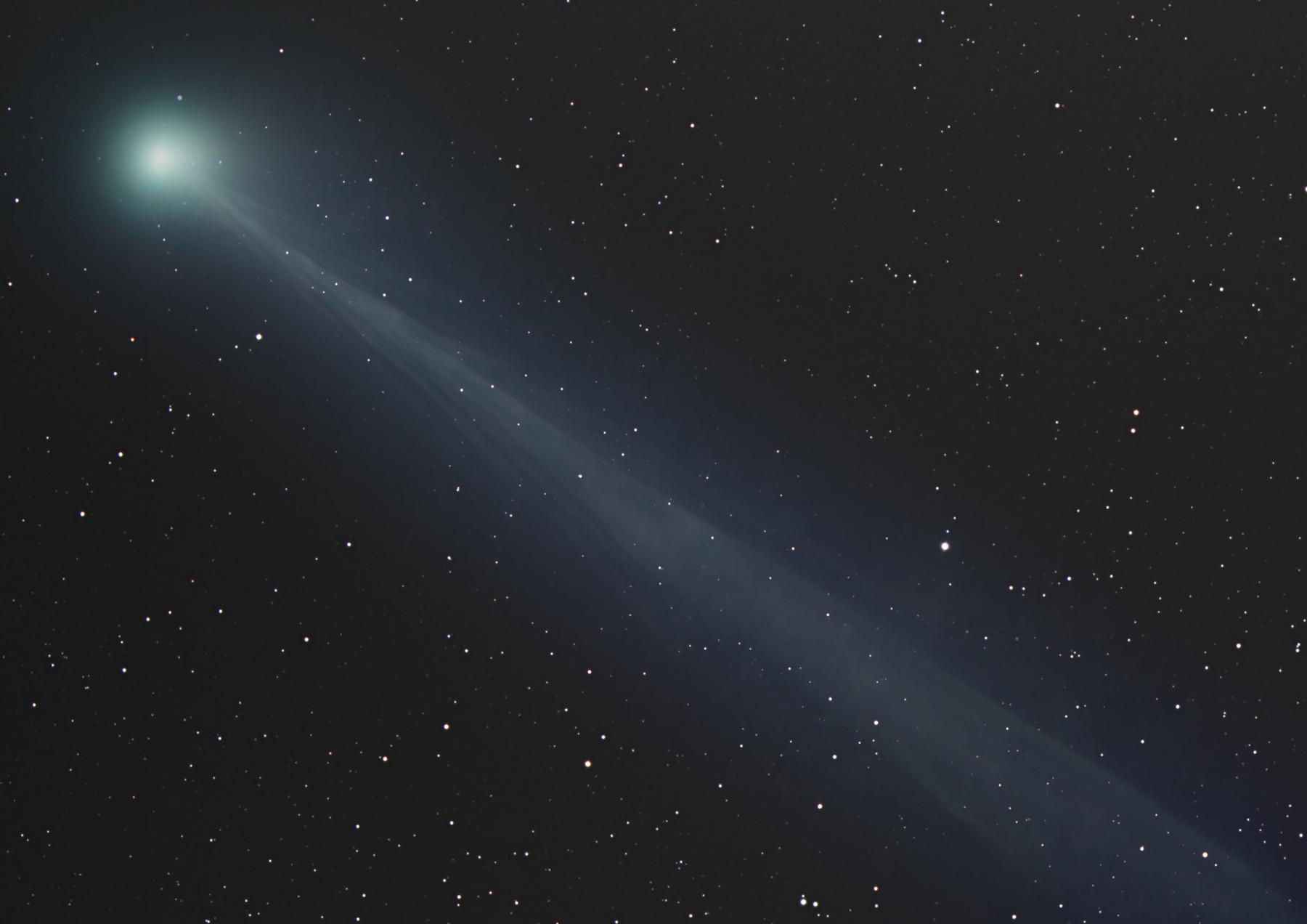 The Ghostly Tail of Comet SWAN