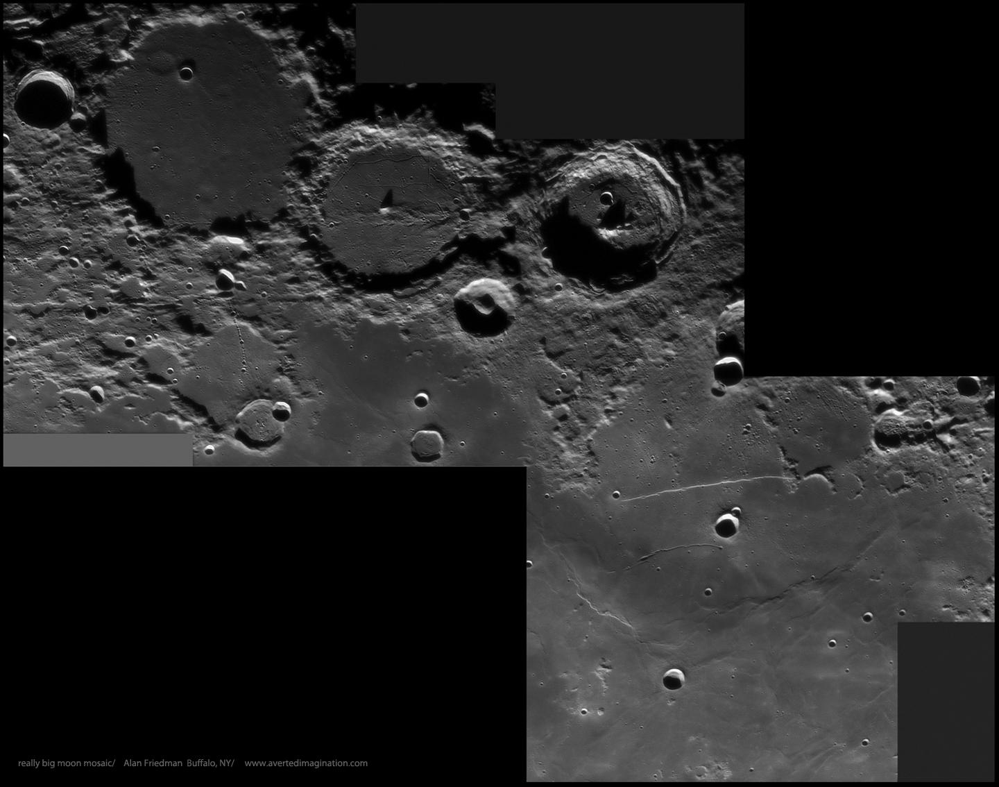 Ptolemaeus, Alphonsus and Arzachel