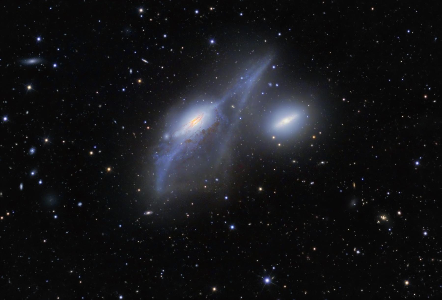 Markarian’s Eyes