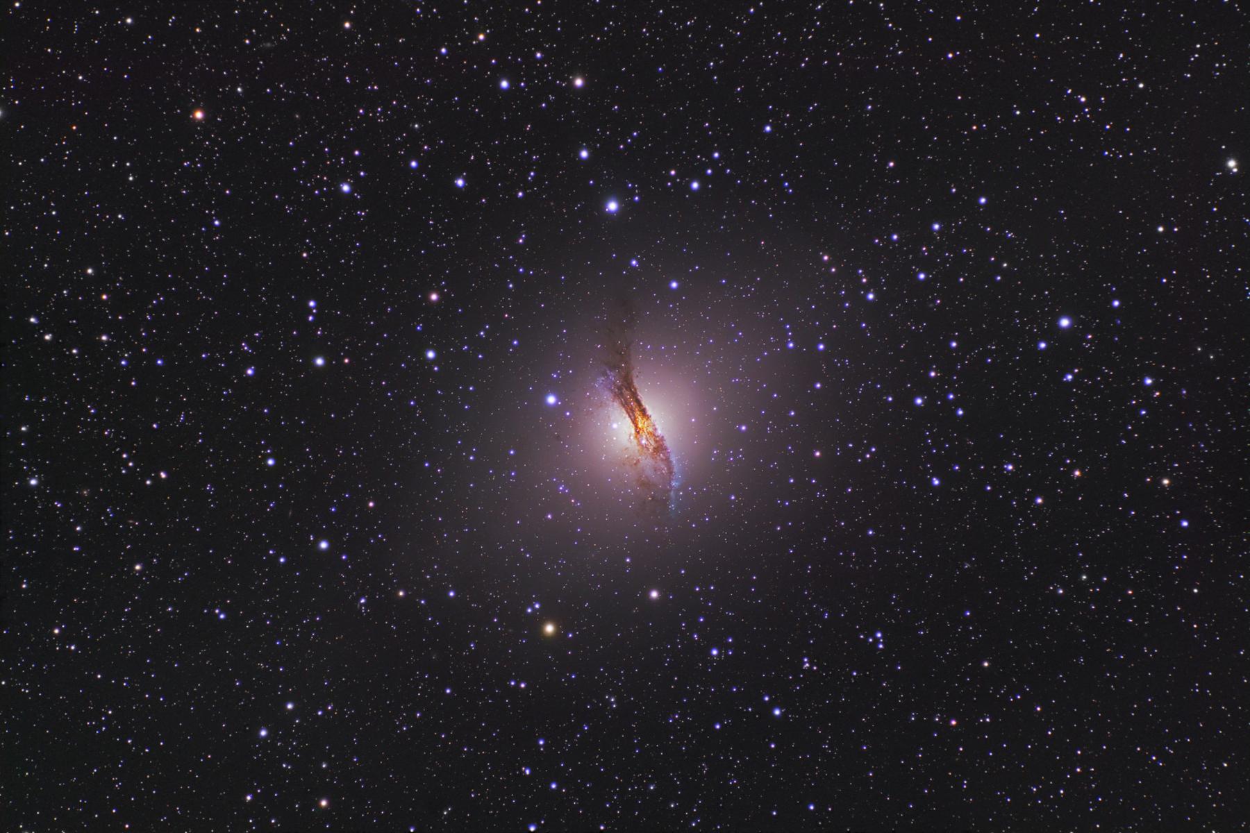 Jumbled Galaxy Centaurus A