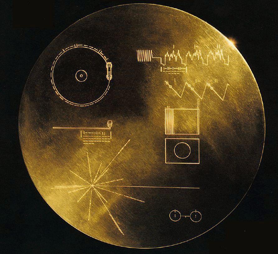 The Voyagers’ Message in a Bottle