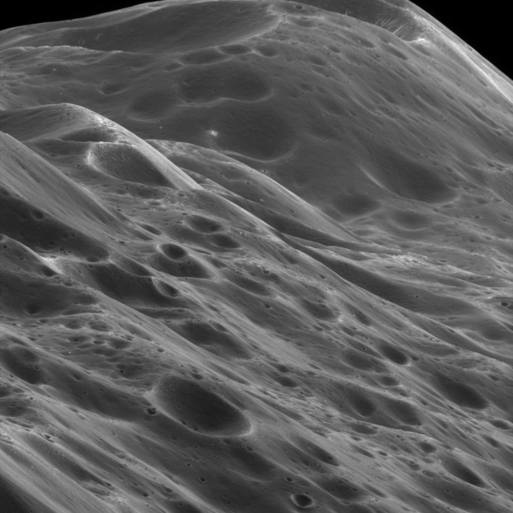 4000 Kilometers Above Saturns Iapetus
