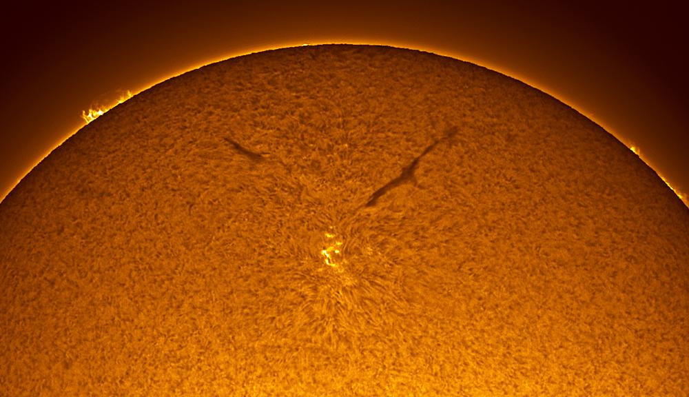 Sunspot in the Old Solar Cycle