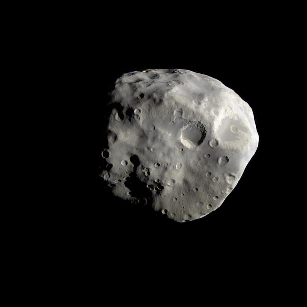 Saturn’s Moon Epimetheus from the Cassini Spacecraft