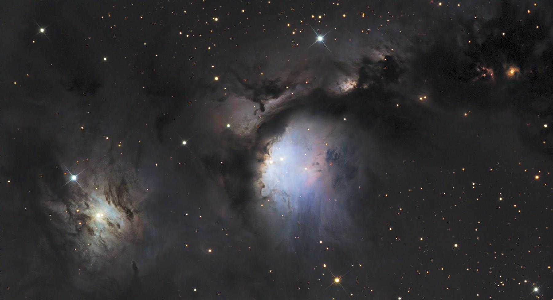 M78 and Reflecting Dust Clouds in Orion