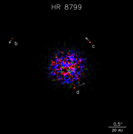 HR 8799: Discovery of a Multi planet Star System