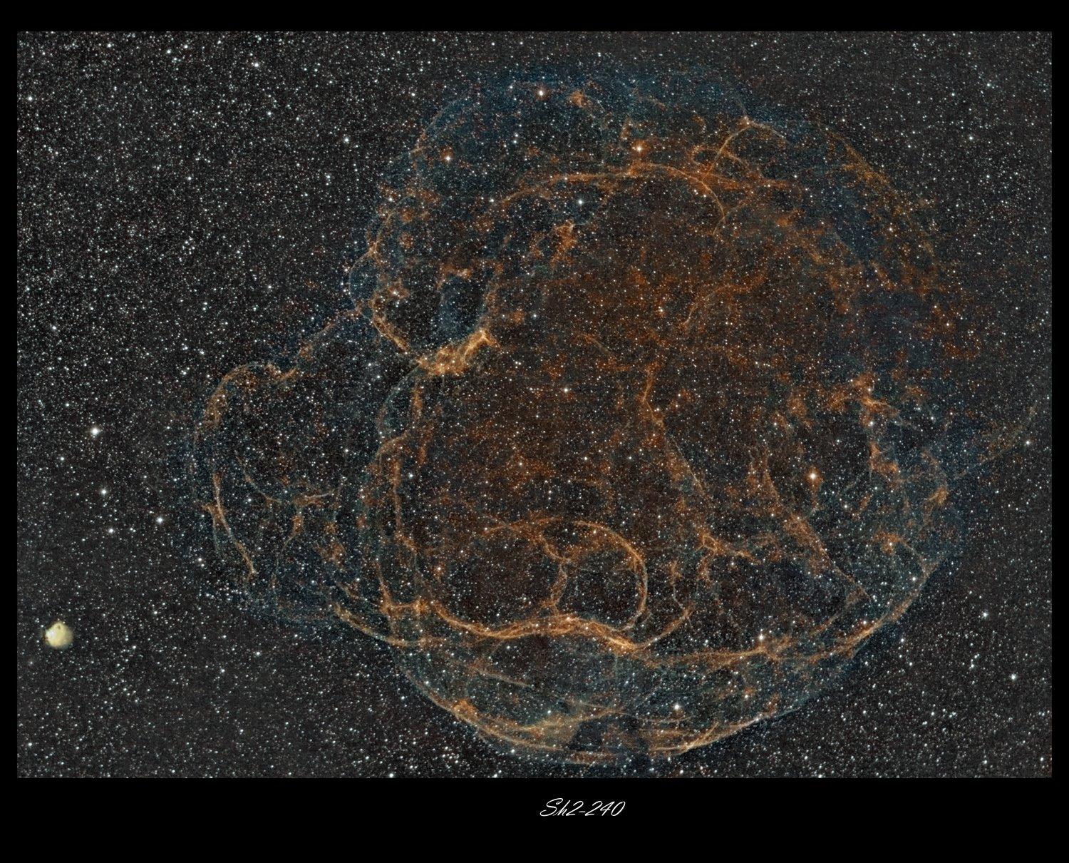 Simeis 147: Supernova Remnant