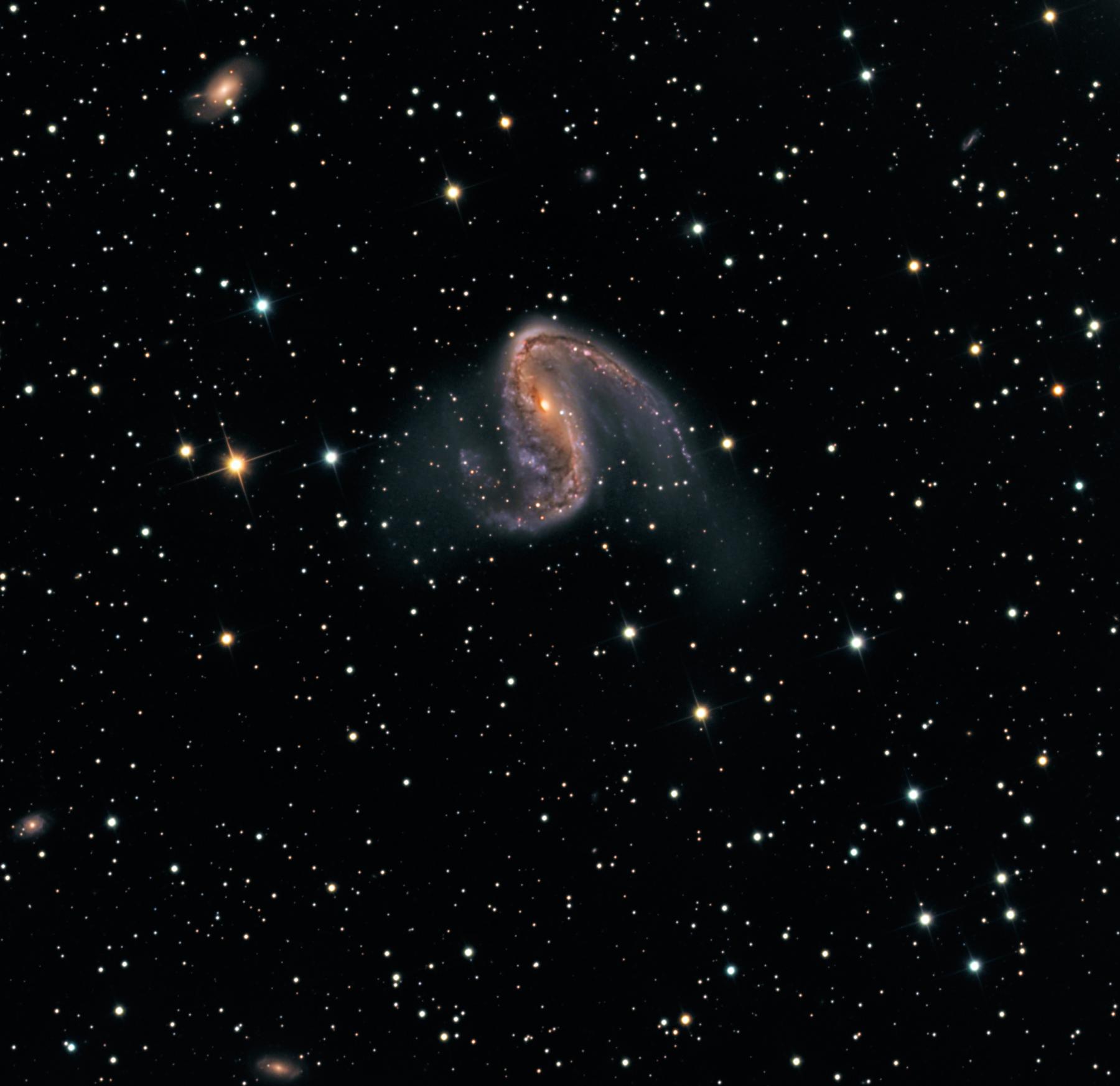 NGC 2442: Galaxy in Volans