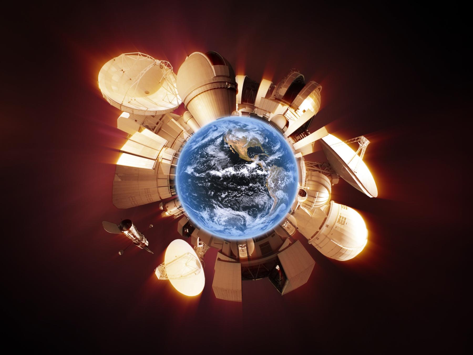 Around the World in 80 Telescopes