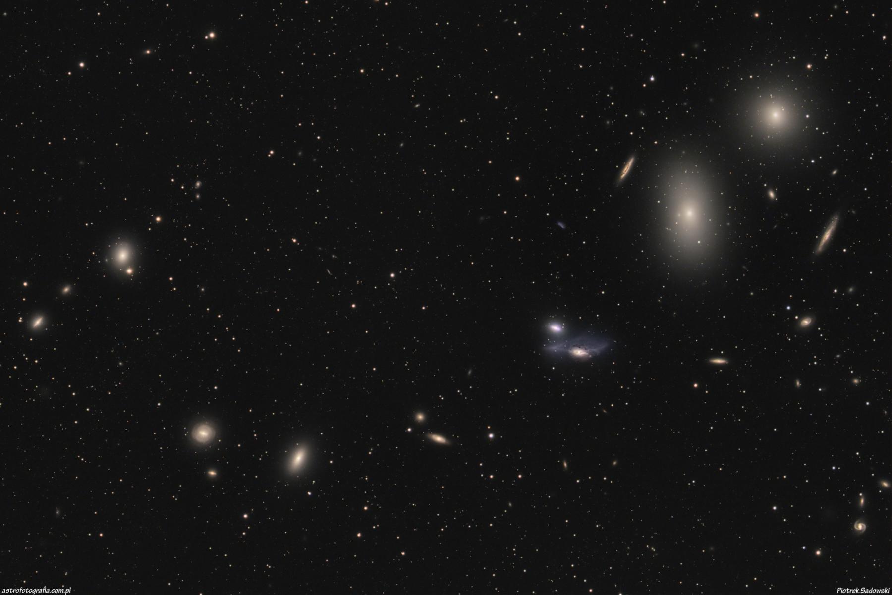 Markarian’s Chain of Galaxies