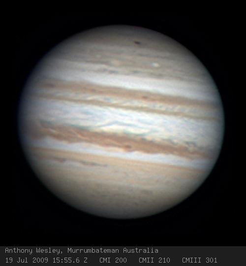 Jupiter’s Impact Scar