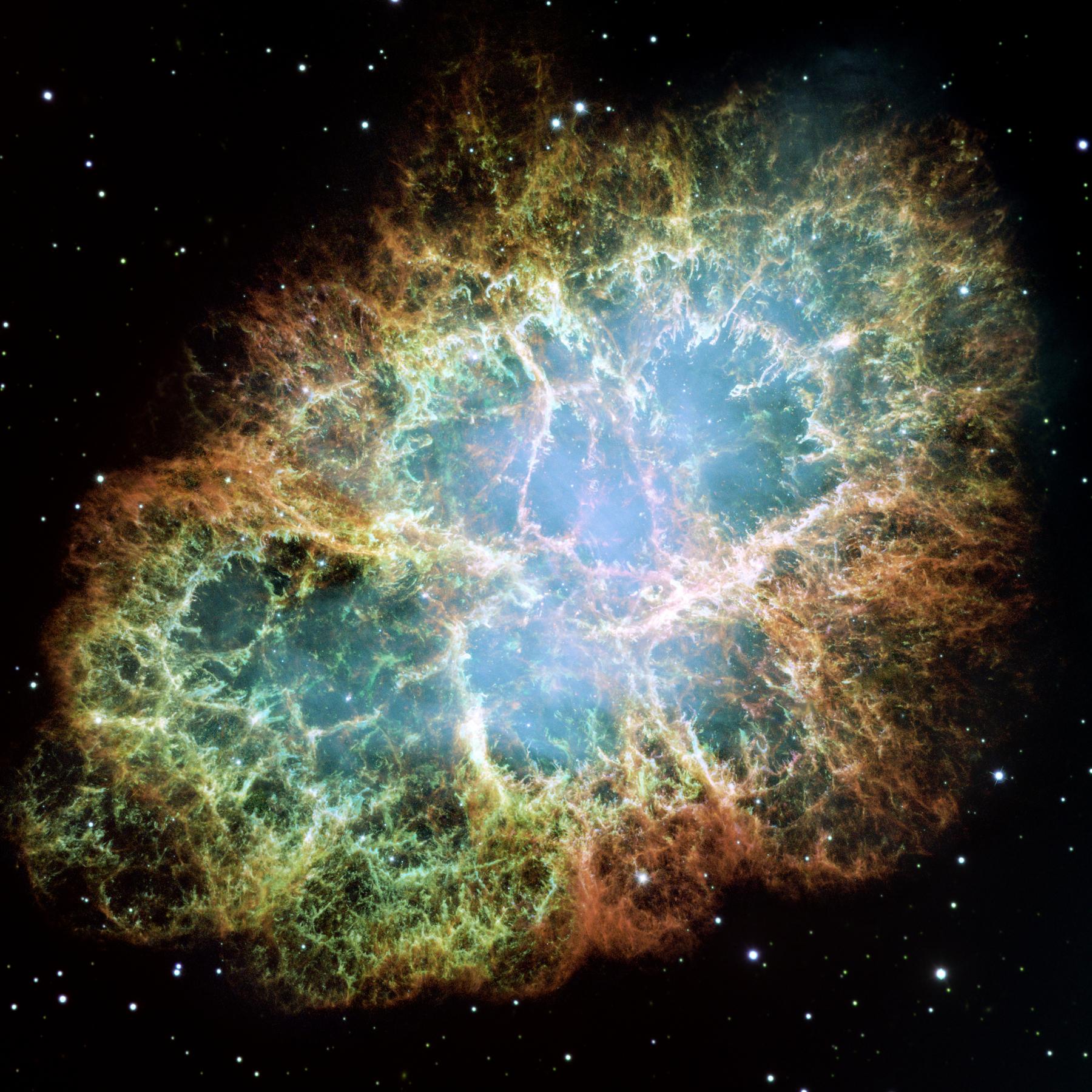 M1: The Crab Nebula from Hubble