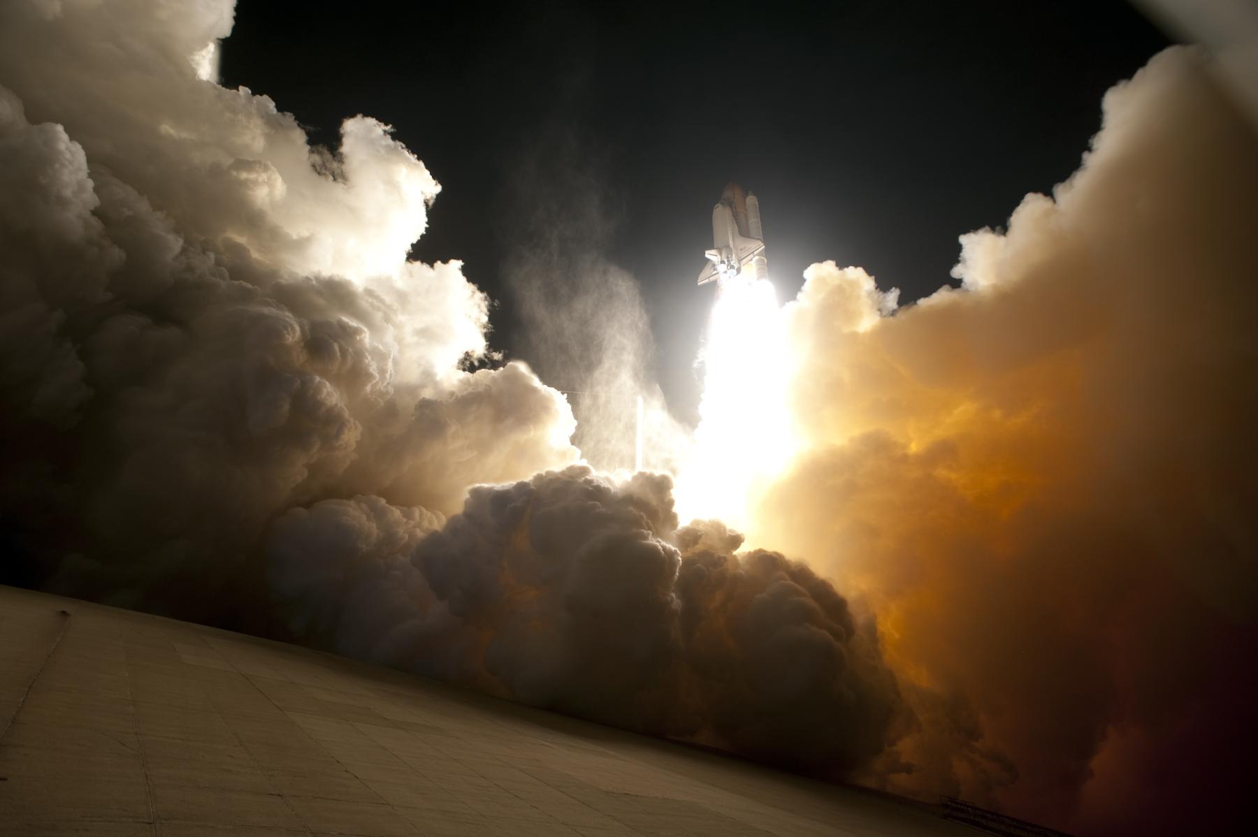 Night Launch of the Space Shuttle Endeavour