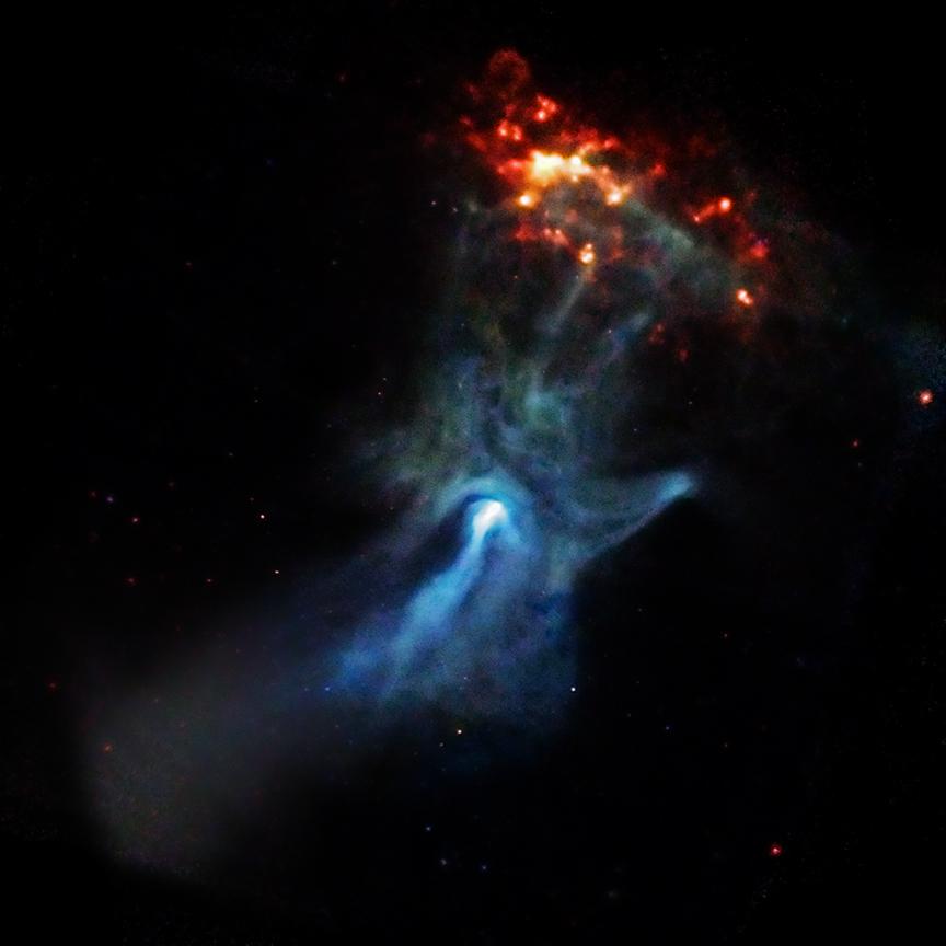 A Pulsar s Hand